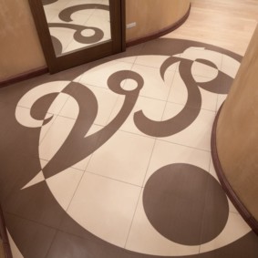 floor tiles in the corridor decoration ideas