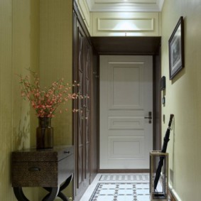 couloir dans un style classique des idées de décoration