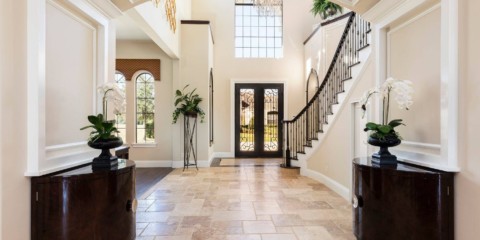 classic style entrance