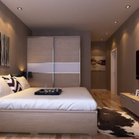 chambre à coucher 14 m² décoration photo