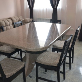 artificial stone table