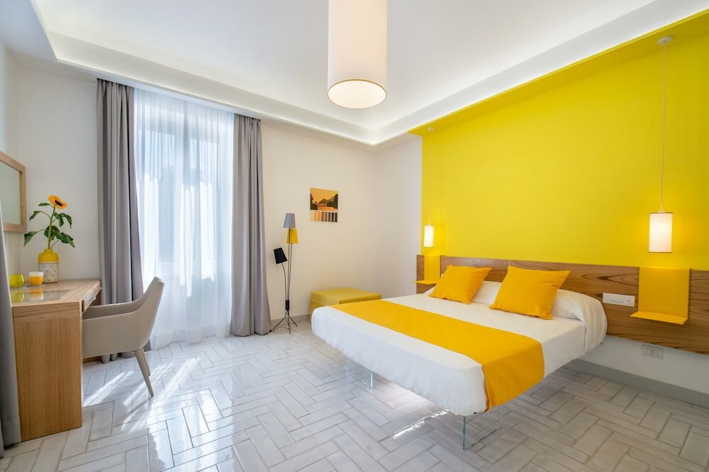 صور غرف النوم الصفراء