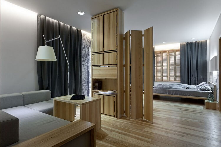 oturma odası yatak odası tasarımı