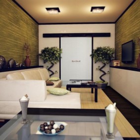 oriental style living room design ideas