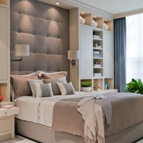 aplicații în dormitor peste idei de decorare a patului