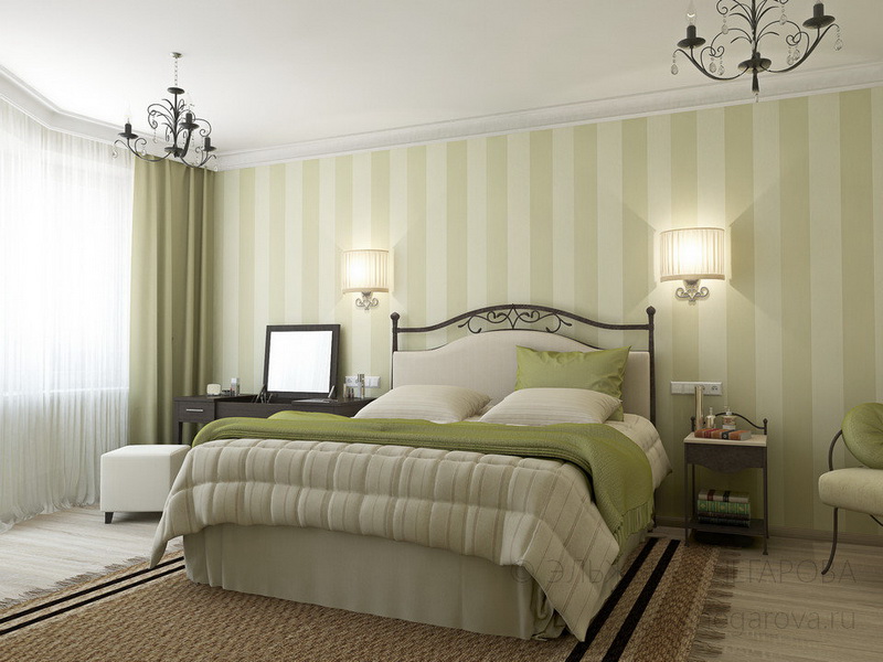 yatak tasarımı üzerinde yatak odası aplik