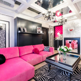 modern living room in apartment ideas views