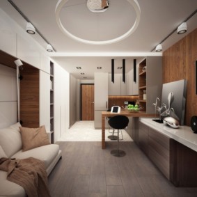 idées de design petit appartement intérieur