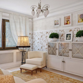 تصميم غرفة معيشة مريحة بألوان زاهية