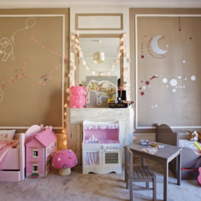 DIY çocuk odası dekor