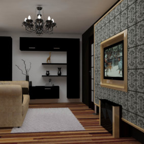 17 kvadrātmetru dzīvojamās istabas dekoru idejas
