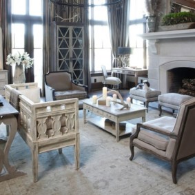 american style living room options