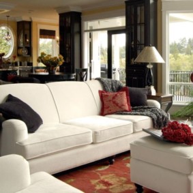 american style living room decor