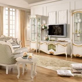 barok oturma odası tasarımı