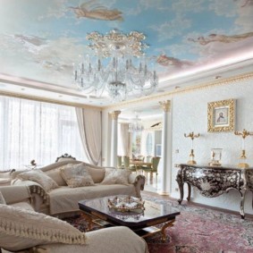 salon baroque idées intérieur
