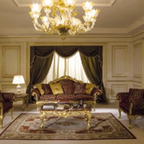 Barok oturma odası