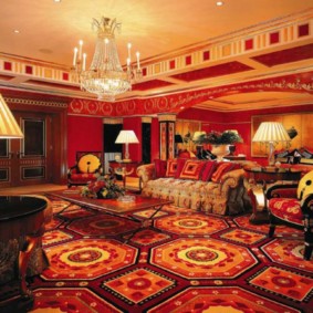 oriental style living room decor