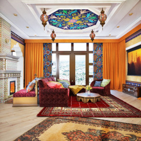 oriental living room decor ideas