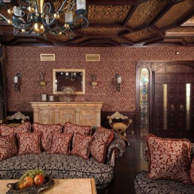 room interior in oriental style ideas