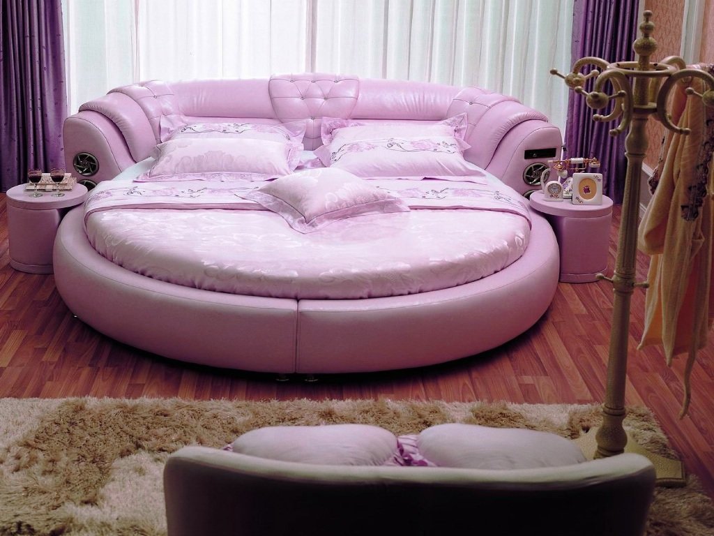 מיטת ספה עגולה