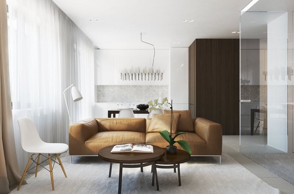 appartement de 35 m² minimalisme