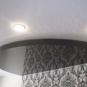 suspended ceilings in the bedroom photo decoration