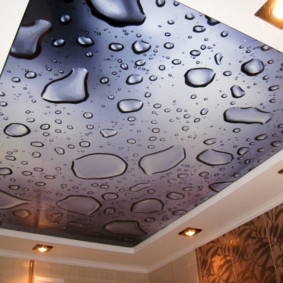 suspended ceilings in the bedroom photo views