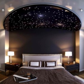 yatak odası dekor asma tavanlar