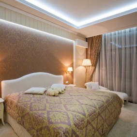 yatak odası tasarım fikirleri asma tavanlar