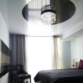 suspended ceilings in the bedroom photo decor