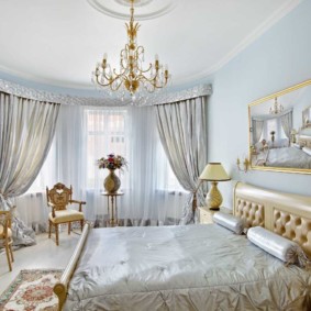 Barok yatak odası dekorasyonu