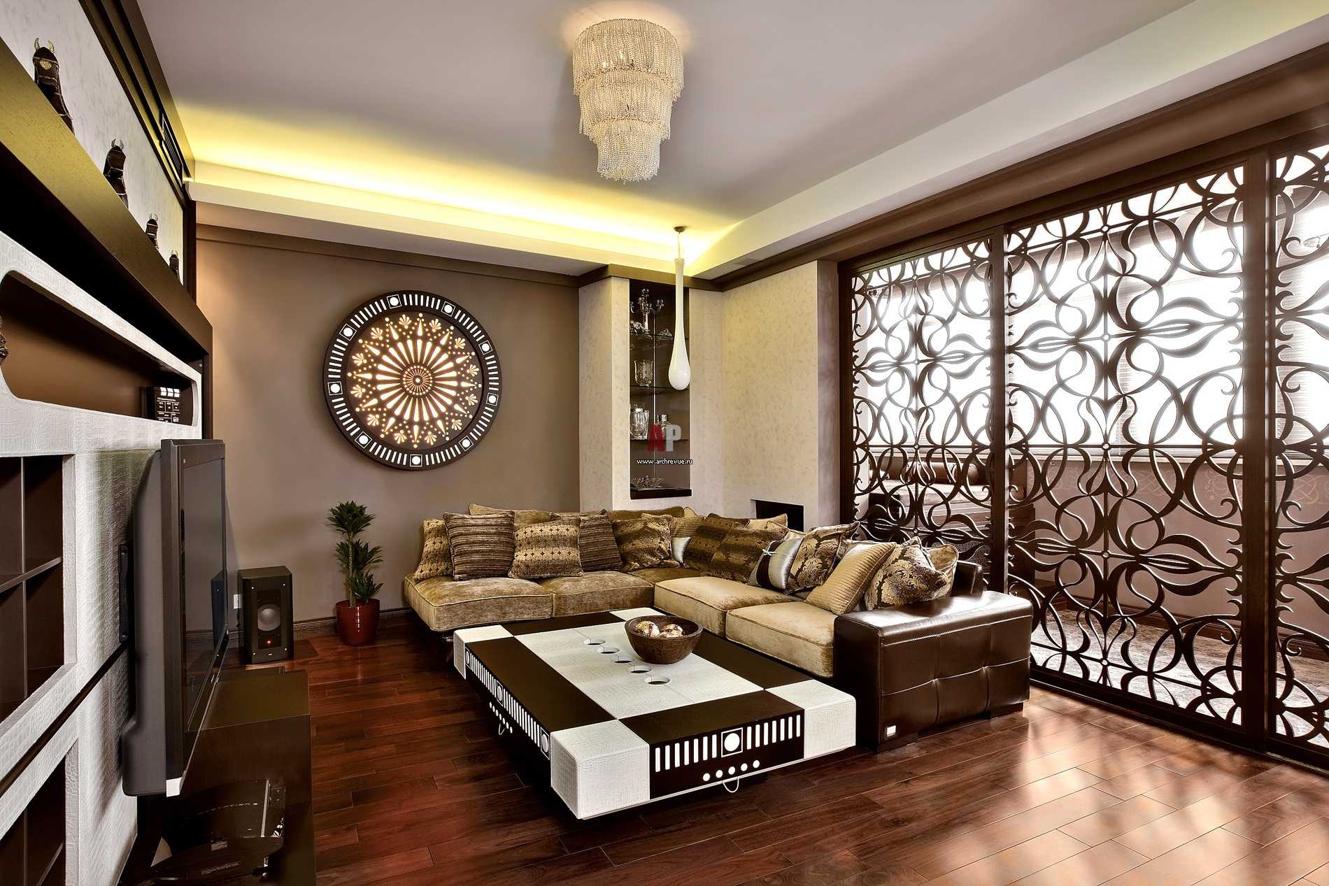 Asian style living room