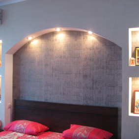 guļamistabas drywall nišu dizaina idejas