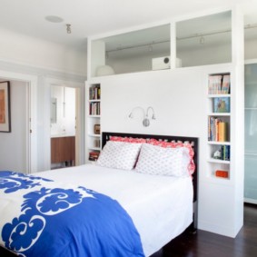 dormitor gips-carton tipuri de nișă de design