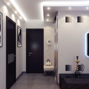 إضاءة الغرف في صورة ديكور الشقة
