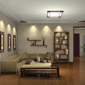 lighting rooms in the apartment ideas options