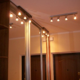 غرف الإضاءة في تصميم الشقة