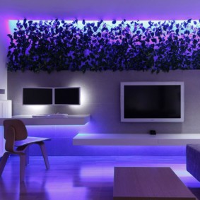 camere de iluminat în designul apartamentului foto