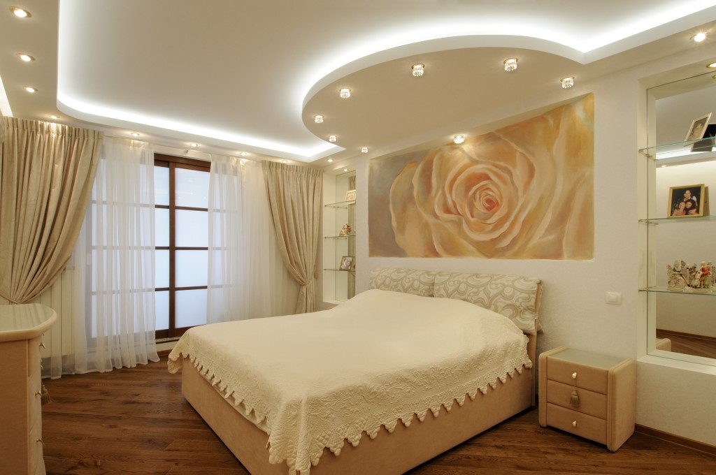 lighting rooms in the apartment