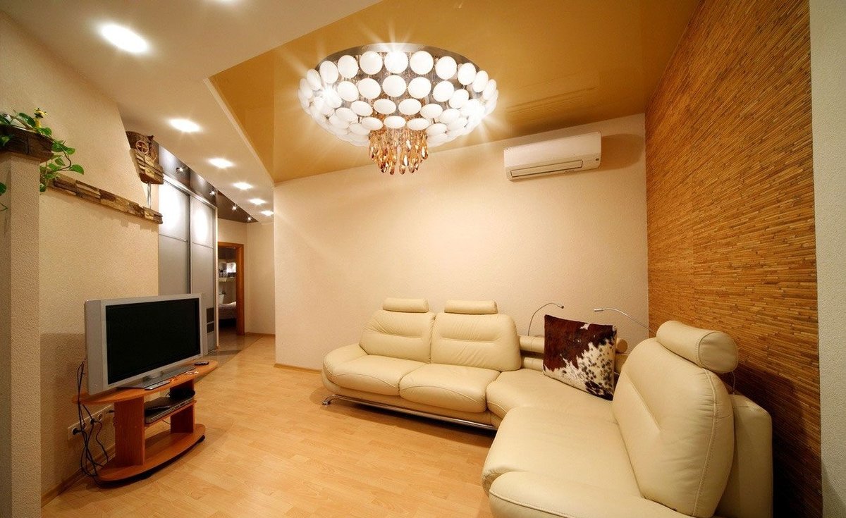 three-room apartment lighting