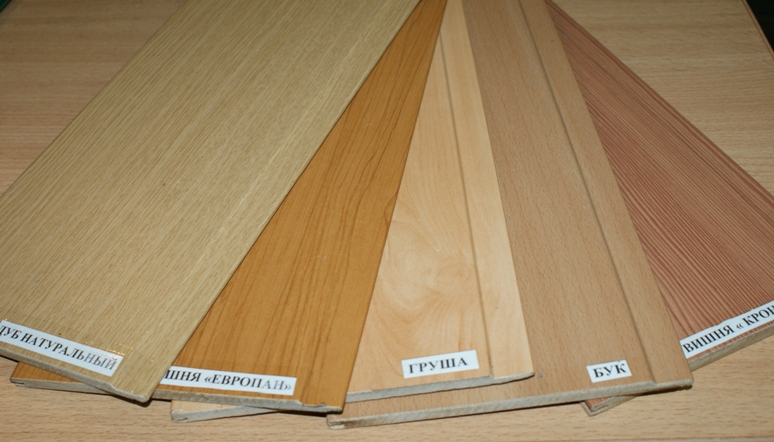 Types of wood-based MDF panels
