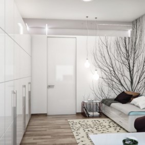 חדר שינה עם רעיונות לעיצוב ספה