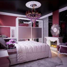 dekor kız türleri için yatak odası