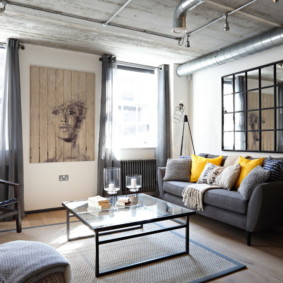 modern living room in apartment design ideas