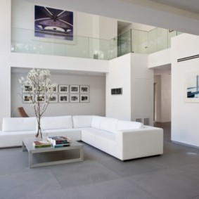 apartman tasarım fikirleri modern oturma odasında
