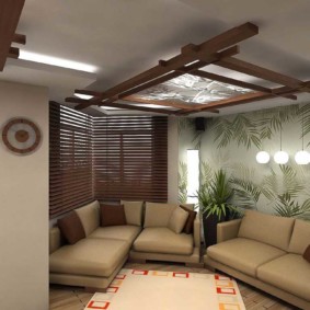 Opțiuni de design interior de cameră în stil oriental