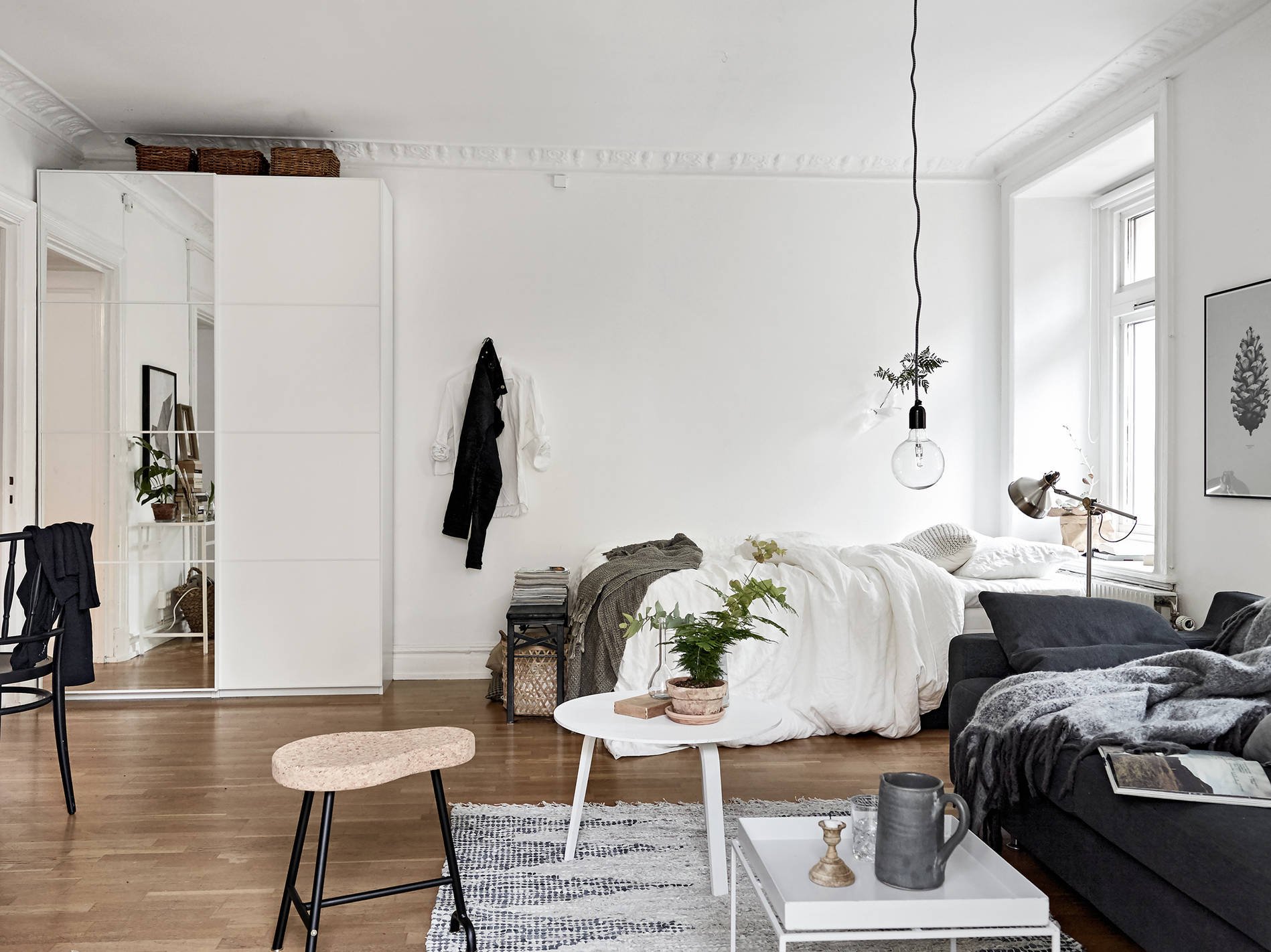 photo de design d'appartement intérieur blanc