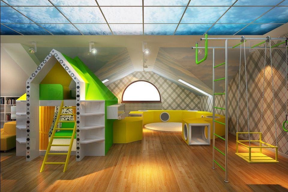 الأفكار صورة غرفة اللعب للأطفال