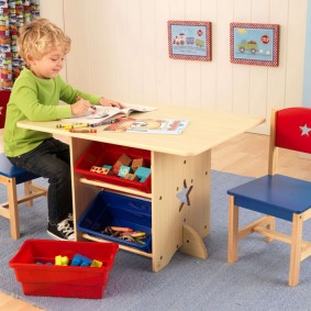 tables pour enfants avec chaise haute