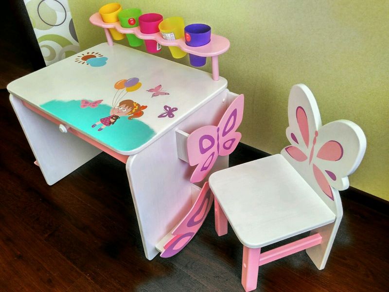 table pliante pour enfants pour filles